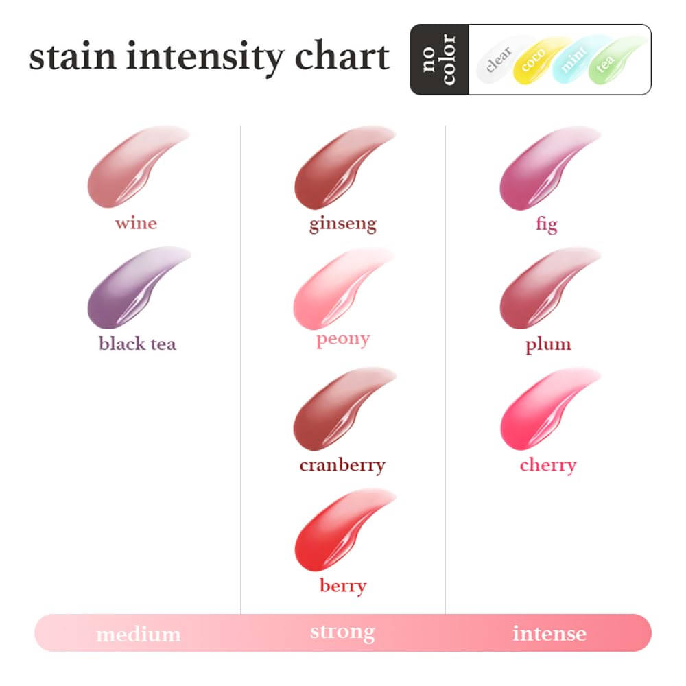 Korean Apple Lip Tint Stain Trio