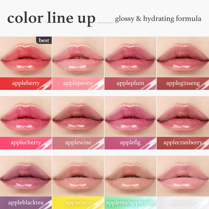Korean Apple Lip Tint Stain Trio